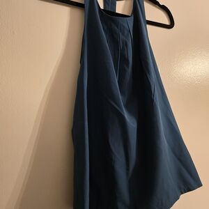 Blue Sleeveless Top